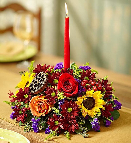 Harvest Glow&trade; Centerpiece