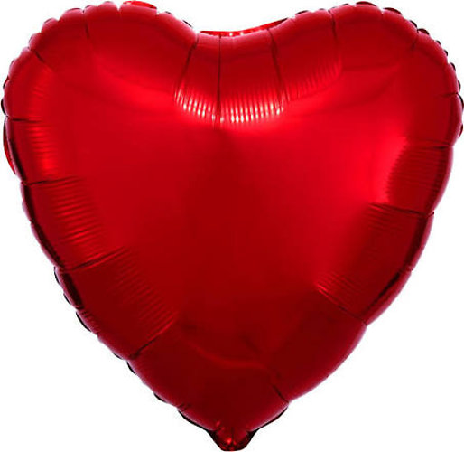 Mylar Balloon Red Heart