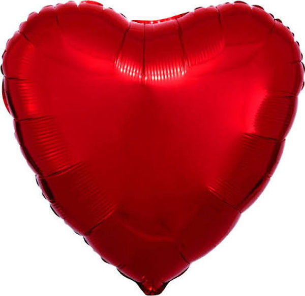 Mylar Balloon Red Heart