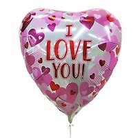 Floral I Love You Teddy Bear - Small