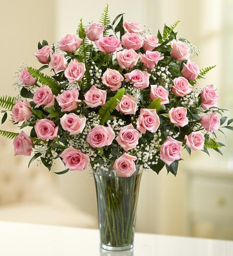 Ultimate Elegance&trade; Premium Long Stem Pink Roses