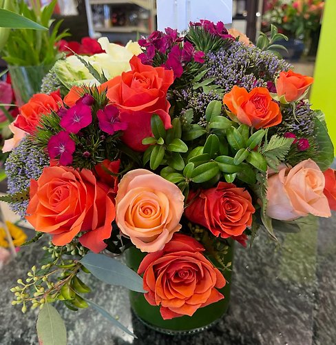 Vibrant Rose Garden