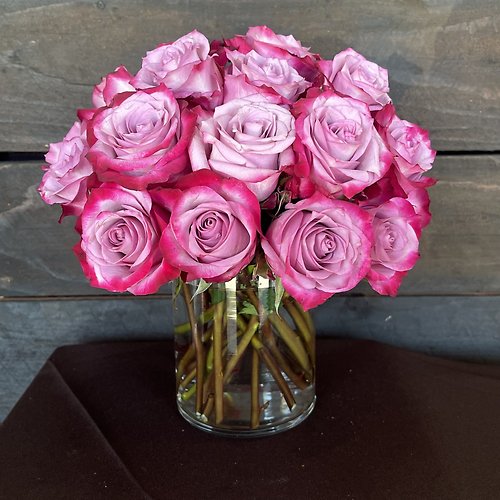 Contemporary Purple Roses