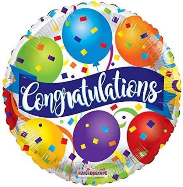 Mylar Balloon - Congrats