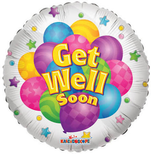 Mylar Balloon - Get Well
