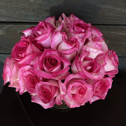 Contemporary Hot Pink Roses