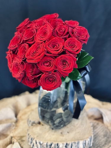 Pure Love- 2 Dozen Red Roses