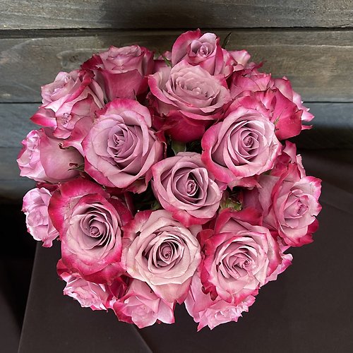 Contemporary Purple Roses